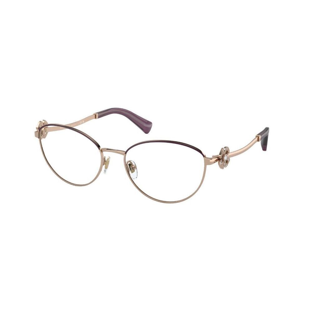 NWT Bvlgari BV2248B Gold Purple 54mm Eyeglasses